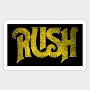 Vintage Rush Band Magnet